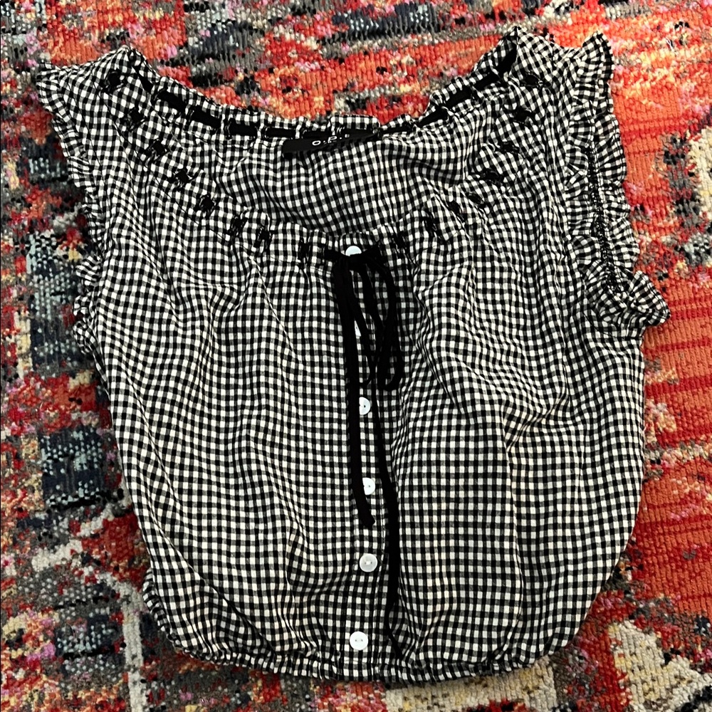 Black and White Gingham set - Picture 5 of 6